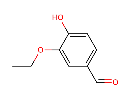 Molecular Structure of 121-32-4 (Ethyl vanillin)
