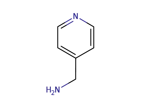 Molecular Structure of 3731-53-1 (4-Pyridinemethaneamine)
