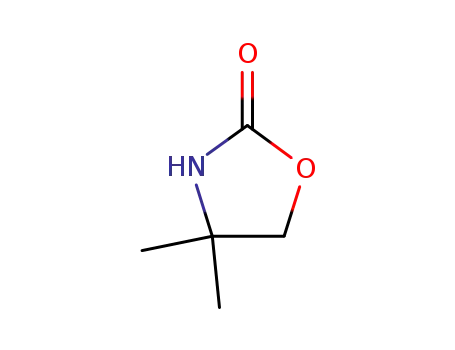 Molecular Structure of 26654-39-7 (4,4-DIMETHYL-2-OXAZOLIDINONE)