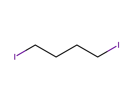 Molecular Structure of 628-21-7 (1,4-Diiodobutane)