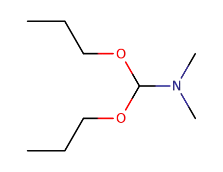 Molecular Structure of 6006-65-1 (N,N-Dimethylformamide dipropyl acetal)