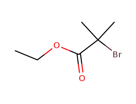 Molecular Structure of 600-00-0 (Ethyl 2-bromoisobutyrate)