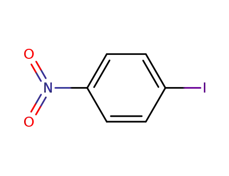 Molecular Structure of 636-98-6 (1-Iodo-4-nitrobenzene)