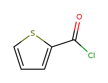 Molecular Structure of 5271-67-0 (2-Thiophenecarbonyl chloride)