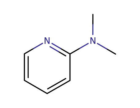 Molecular Structure of 5683-33-0 (2-Dimethylaminopyridine)