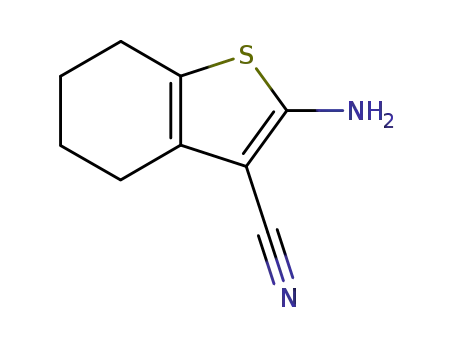 2-Amino-4,5,6,7-tetrahydro-1-benzothiophene-3-carbonitrile 4651-91-6