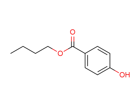 Molecular Structure of 94-26-8 (Butylparaben)