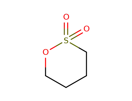 Molecular Structure of 1633-83-6 (1,4-Butane sultone)