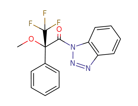 (S)-1-benzotriazol-1-yl-3,3,3-trifluoro-2-methoxy-2-phenylpropan-1-one