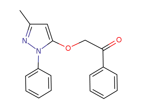 (5-methyl-2-phenyl-2H-pyrazol-3-yl) (2-oxo-2-phenylethyl) ether