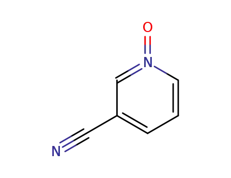 Molecular Structure of 14906-64-0 (NICOTINONITRILE-1-OXIDE)