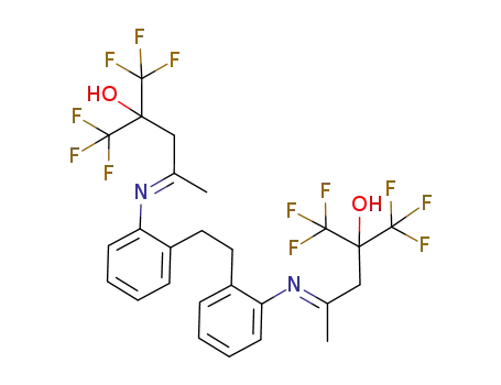 4,4'-(2,2'-(ethane-1,2-diyl)bis(2,1-phenylene))bis(azan-1-yl-1-ylidene)bis(1,1,1-trifluoro-2-(trifluoromethyl)pentan-2-ol)