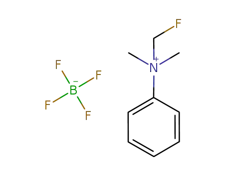 N-(monofluoromethyl)-N-phenyldimethylammonium tetrafluoroborate