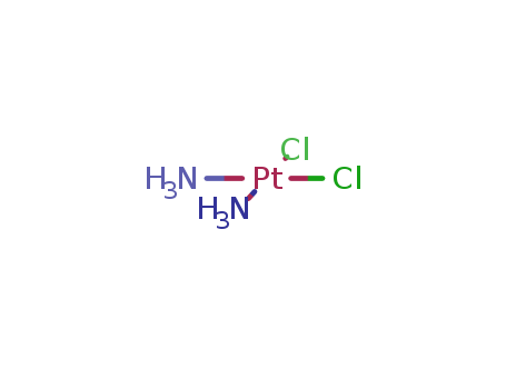 15663-27-1,Cisplatin,Neoplatin;Platosin;cis-dichlorodi-ammine platinum(ii);cis-Diammineplatinum(II) dichloride;cis-Dichlorodiamminoplatinum(II);CPDD;cisPt(II);cis-Platinum(II) diaminodichloride;Platinum(II), diamminedichloro-, cis-;Biocisplatinum;Cisplatyl;DDP (antitumor agent);Cisplatinum;azane; platinum(+2) cation; dichloride;