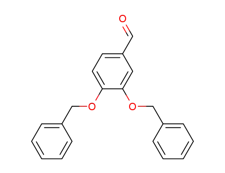 Molecular Structure of 5447-02-9 (3,4-Dibenzyloxybenzaldehyde)