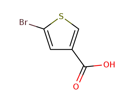 Molecular Structure of 100523-84-0 (5-bromothiophene-3-carboxylic acid)