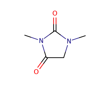 Molecular Structure of 24039-08-5 (2,4-Imidazolidinedione, 1,3-dimethyl-)