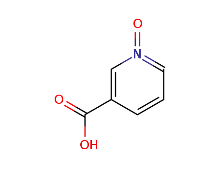 Molecular Structure of 2398-81-4 (Nicotinic acid N-oxide)