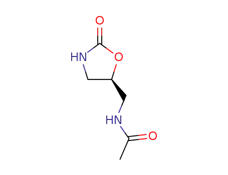 (S)-N-[(2-oxo-5-oxazolidinyl)methyl]acetamide