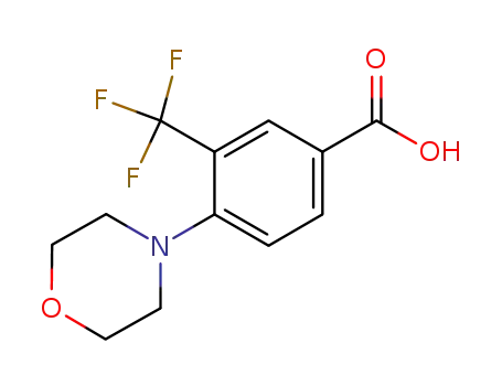 4-(morpholin-4-yl)-3-(trifluoromethyl)benzoic acid