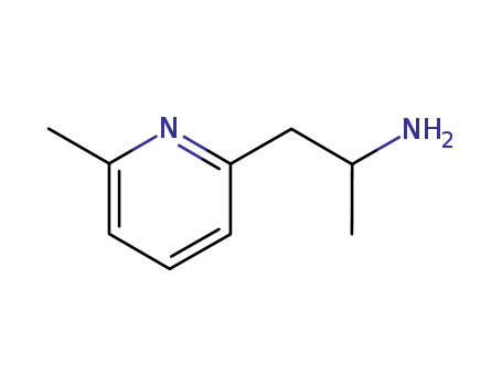 Molecular Structure of 71271-62-0 (1-(6-methylpyridin-2-yl)propan-2-amine)