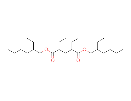 Molecular Structure of 499195-64-1 (Pentanedioic acid, 2,4-diethyl-, bis(2-ethylhexyl) ester)