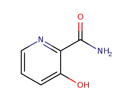 Molecular Structure of 933-90-4 (3-HYDROXYPICOLINAMIDE)
