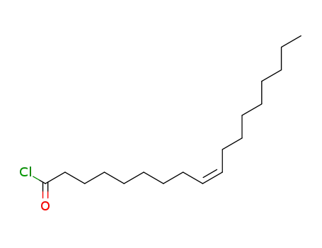 Molecular Structure of 112-77-6 (OLEOYL CHLORIDE)