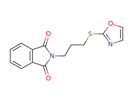 N-(3-oxazol-2-ylsulfanyl-propyl)-phthalimide