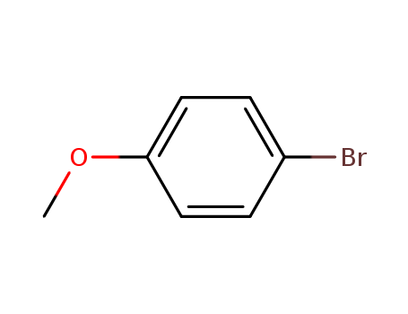 104-92-7,4-Bromoanisole,4-Methoxyphenyl bromide;1-bromo-4-methoxy-benzene;1-Bromo-4-methoxybenzene;p-Bromanisole;p-Methoxyphenyl bromide;Anisyl bromide;4-Methoxy-1-bromobenzene;Benzene, 1-bromo-4-methoxy-;p-Bromophenyl methyl ether;4-Methoxybromobenzene;p-Bromoanisole;Anisole, p-bromo-;p-Anisyl bromide;p-Methoxybromobenzene;4-bromomethoxybenzene;4-Bromo Anisole;p-bromoanisole（4-bromoanisole）;