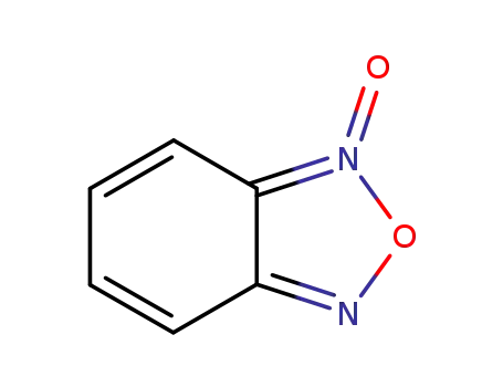 Molecular Structure of 480-96-6 (Benzofuroxan)