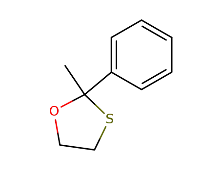 Molecular Structure of 5684-32-2 (2-methyl-2-phenyl-1,3-oxathiolane)