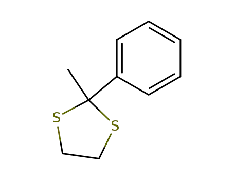 Molecular Structure of 5769-02-8 (Acetophenone ethane-1,2-diyl dithioacetal)