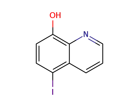 Molecular Structure of 13207-63-1 (5-iodo-8-quinolinol)