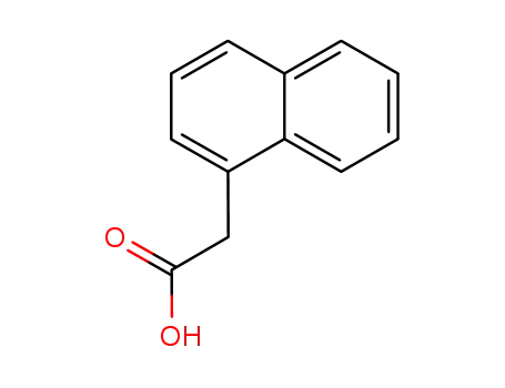 Molecular Structure of 86-87-3 (1-Naphthalene acetic acid)
