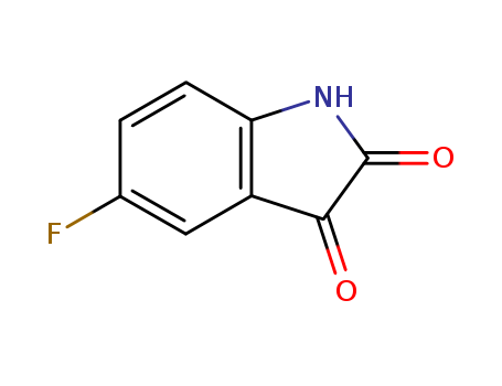 443-69-6,5-Fluoroisatin,5-fluoro-1H-indole-2,3-dione;1H-Indole-2,3-dione, 5-fluoro-;