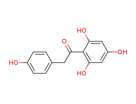 Molecular Structure of 15485-65-1 (α-(4’-Hydroxyphenyl)phloroacetophenone)