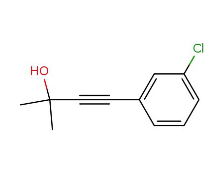 2-methyl-4-(3-chlorophenyl)-3-butyn-2-ol