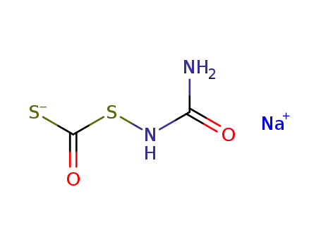 sodium ureido dithiocarbonate