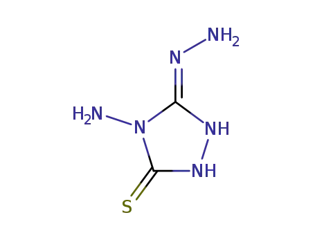 4-amino-5-thioxo-[1,2,4]triazolidin-3-one hydrazone