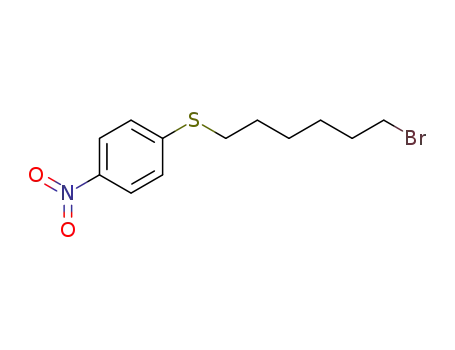 1-(4-nitrophenylthio)-6-bromo-hexane