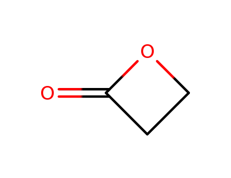 Molecular Structure of 57-57-8 (2-Oxetanone)