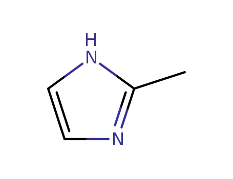 Molecular Structure of 693-98-1 (2-Methylimidazole)