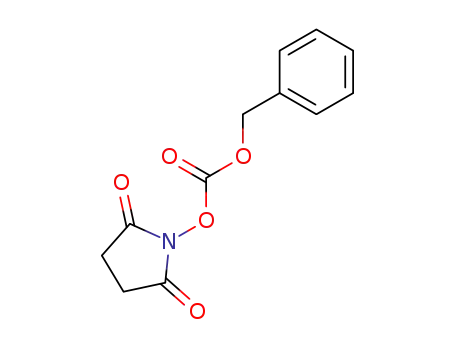 Molecular Structure of 13139-17-8 (N-(Benzyloxycarbonyloxy)succinimide)