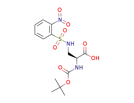 (2S)-2-[(tert-Butoxycarbonyl)amino]-3-{[(2-nitrophenyl)sulfonyl]amino}propionic Acid