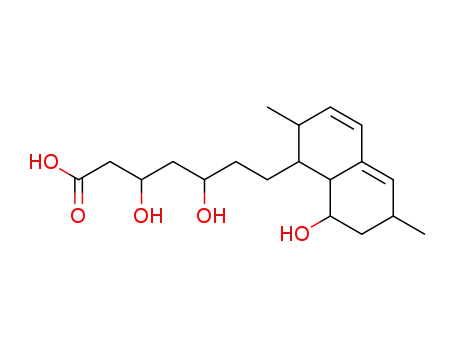 7-[1,2,6,7,8,8a(R)-hexahydro-2(S),6(R)-dimethyl-8(S)-hydroxy-1(S)-naphthyl]-3(R),5(R)-dihydroxyheptanoic acid