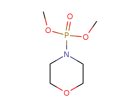 Molecular Structure of 597-25-1 (Dimethyl morpholinophosphoramidate.)
