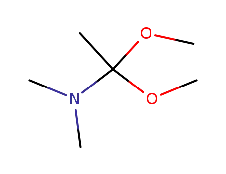 Molecular Structure of 18871-66-4 (1,1-Dimethoxy-N,N-dimethylethylamine)