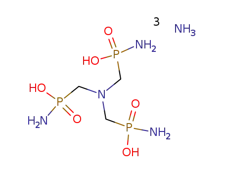 nitrilotris(methylene)triphosphonic acid amide ammonium salt