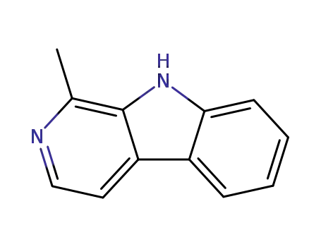 Molecular Structure of 486-84-0 (HARMANE)
